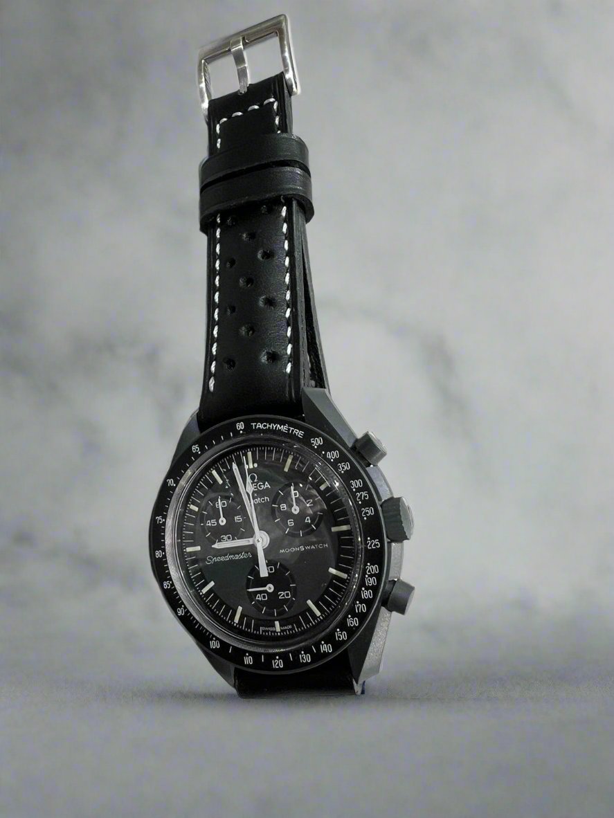 Indianleathercraft Omega moonswatch leather strap