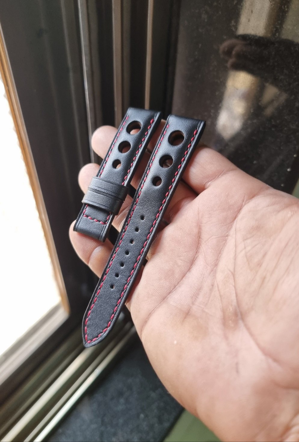 Indianleathercraft Omega moonswatch leather strap