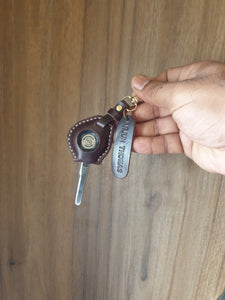 Indianleathercraft Royal enfield keychain