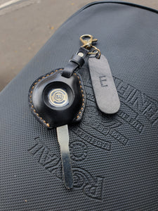 Indianleathercraft Royal Enfield Twins 650 - Interceptor 650 & Continental GT 650 leather key cover
