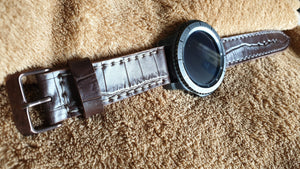 Samsung galaxy watch strap - Indianleathercraft