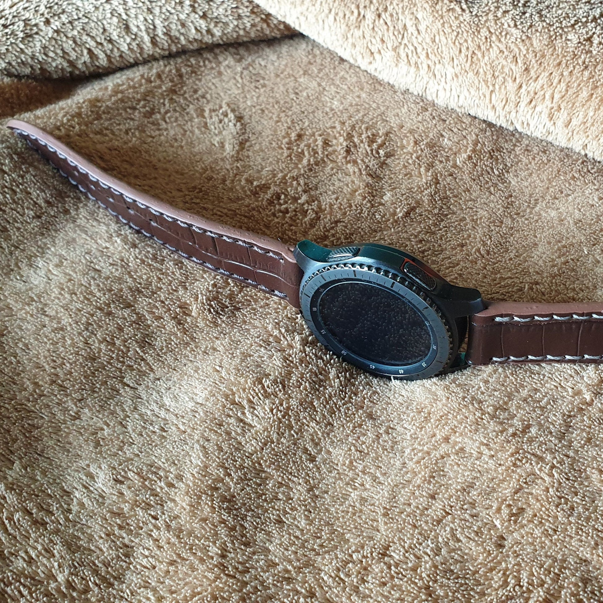 Samsung galaxy watch strap - Indianleathercraft