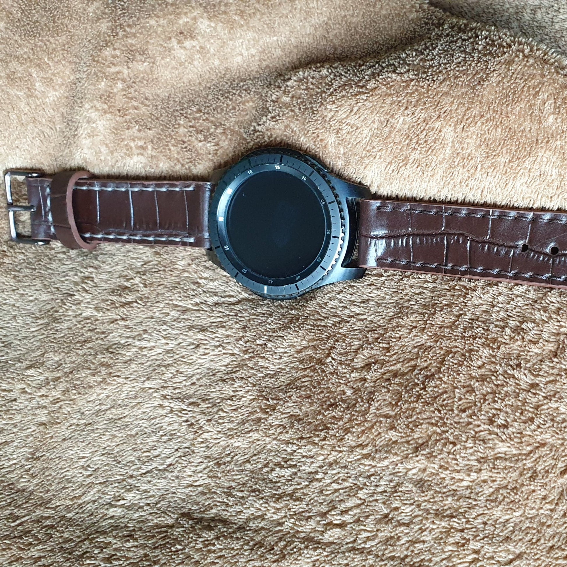 Samsung galaxy watch strap Indianleathercraft