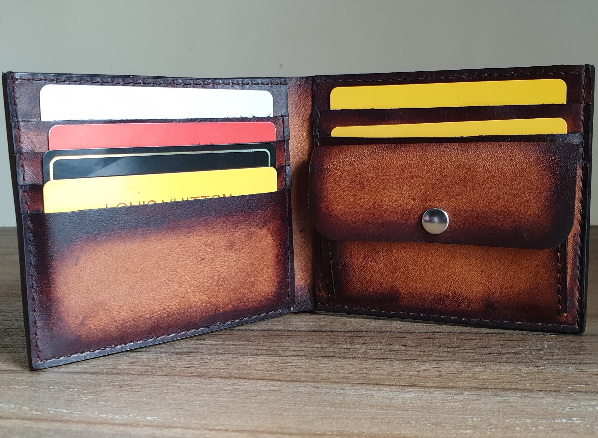 Scripto Leather wallet - Indianleathercraft