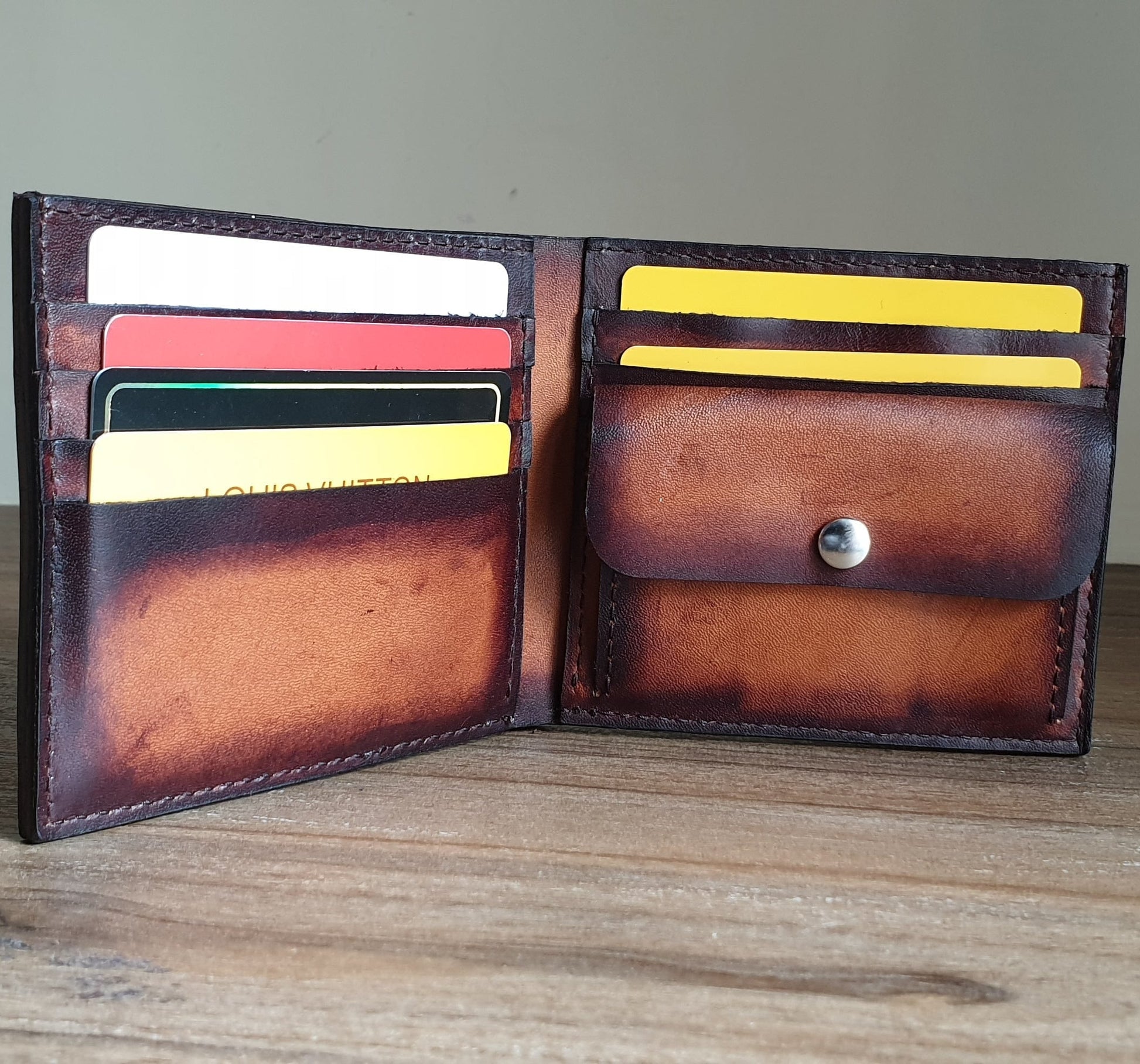 Scripto Leather wallet - Indianleathercraft