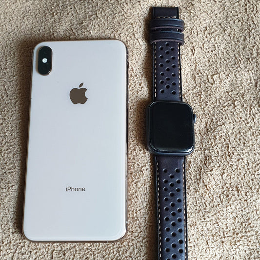 Indianleathercraft Series 3 Handmade leather strap for apple watch
