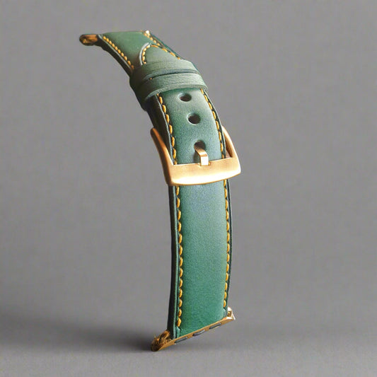 Indianleathercraft Series 5 Handmade leather apple watch strap
