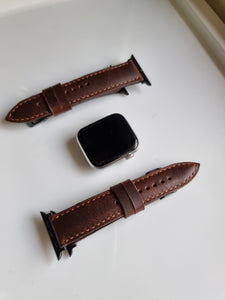 apple watch  leather strap
