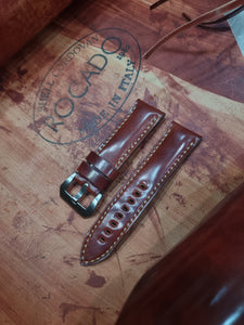 Indianleathercraft Shell cordovan leather panerai straps