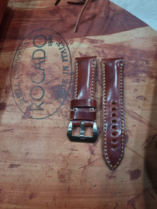 Indianleathercraft Shell cordovan leather panerai straps