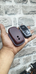Indianleathercraft Toyota innova crysta leather remote case