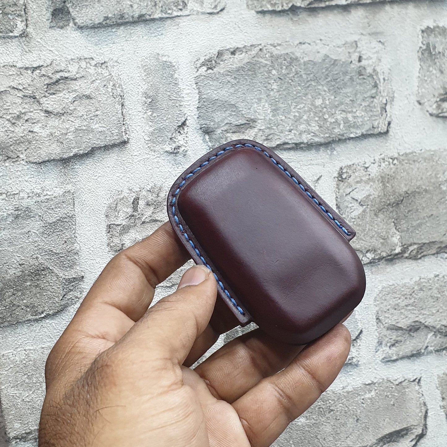 Indianleathercraft Toyota innova crysta leather remote case