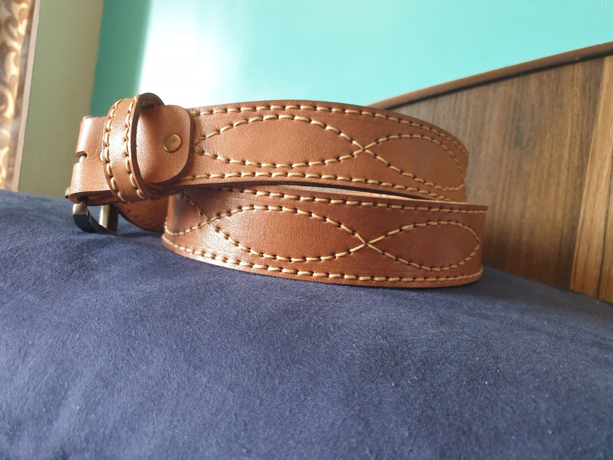 Hand Made Leather Belt