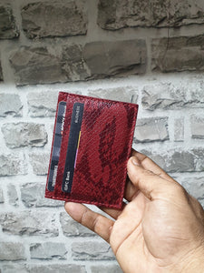 Indianleathercraft Wallets & Money Clips Handmade leather card holder