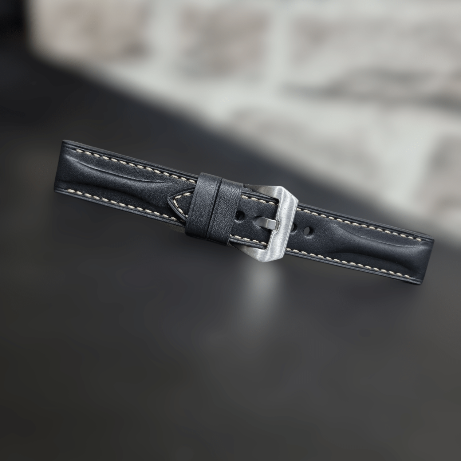 Indianleathercraft Watch Bands 22mm Handmade panerai leather strap