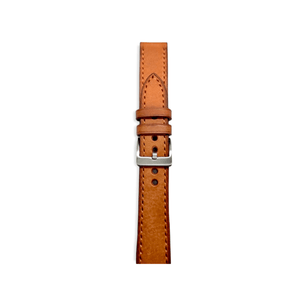 Indianleathercraft Watch Bands 22mm / Orange Italian pueblo leather strap