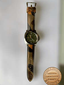 Indianleathercraft Watch Bands 24mm panerai leather strap