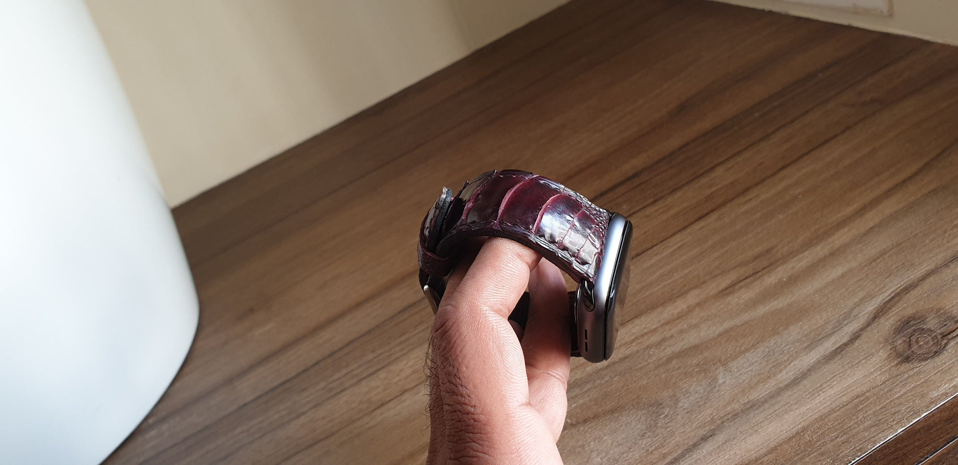 Indianleathercraft Watch Bands Handmade apple watch strap