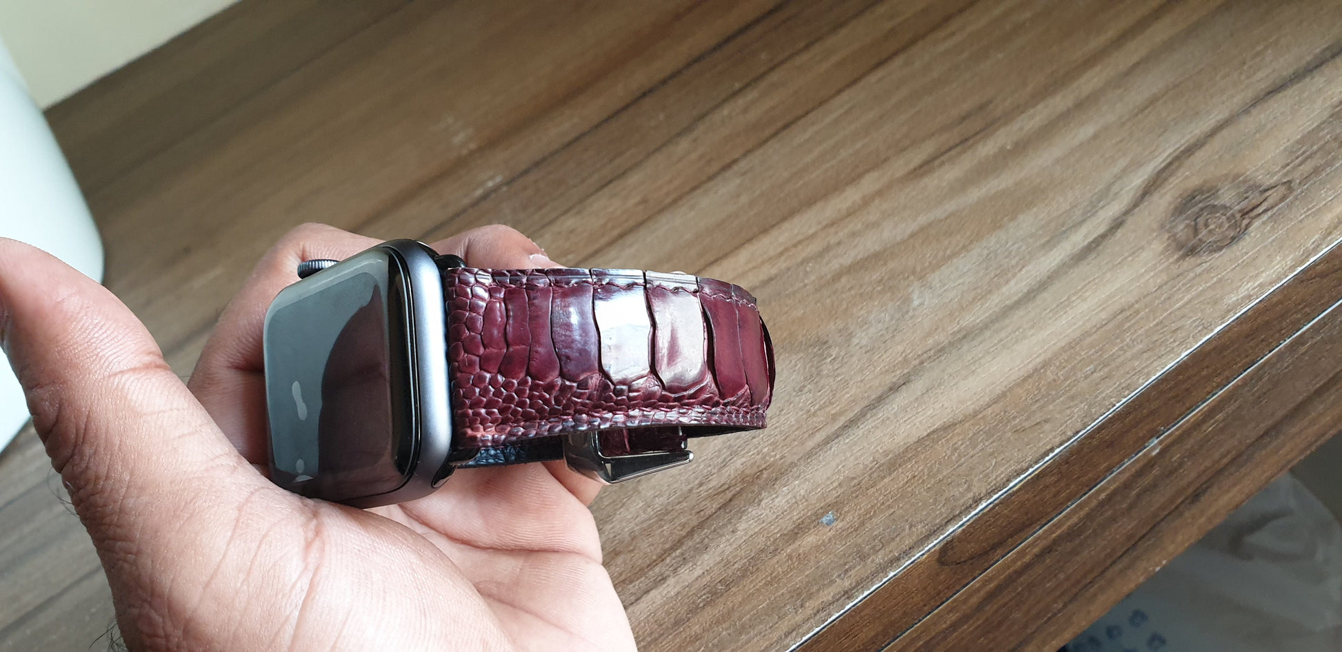 Indianleathercraft Watch Bands Handmade apple watch strap