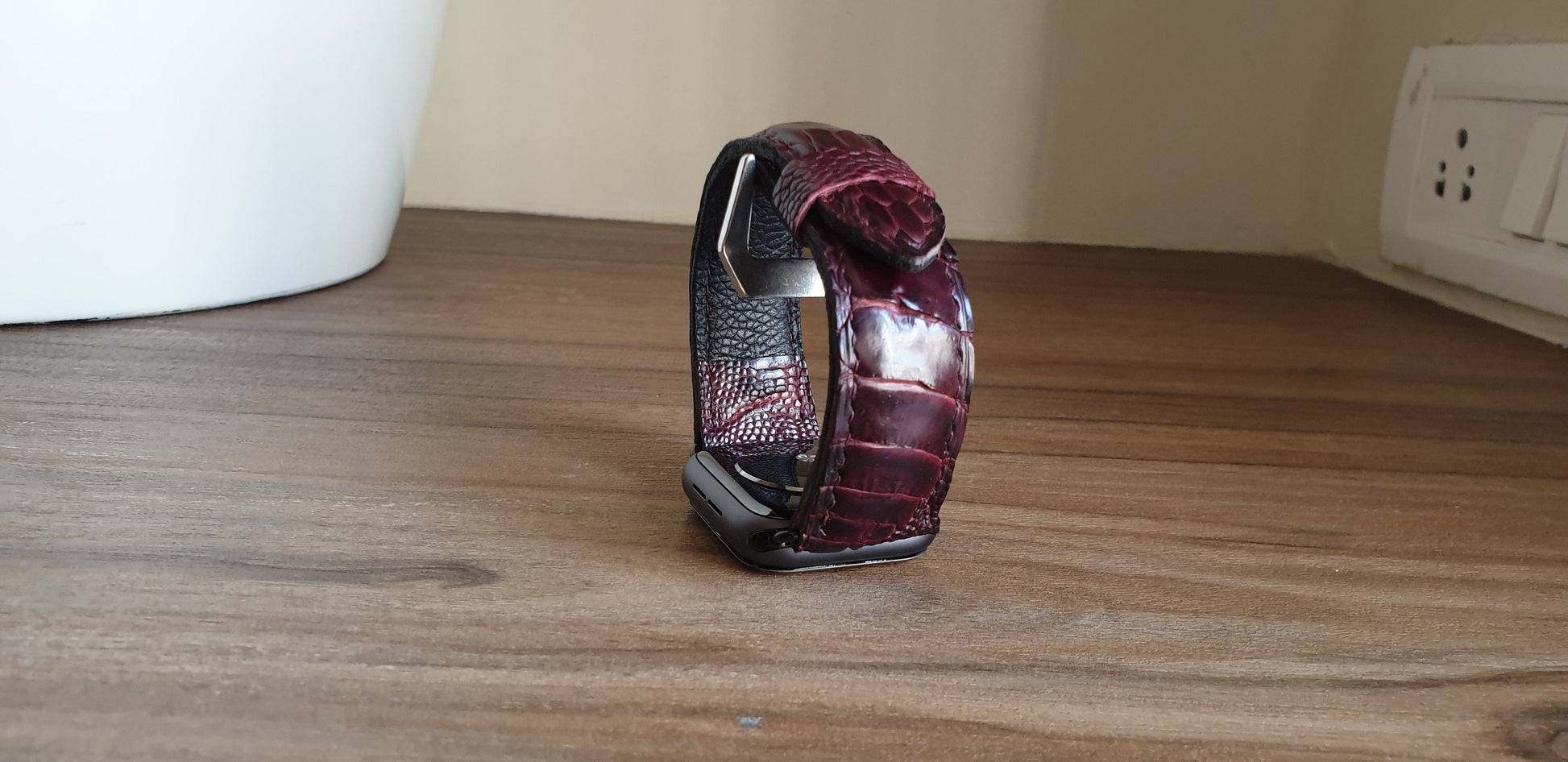 Indianleathercraft Watch Bands Handmade apple watch strap