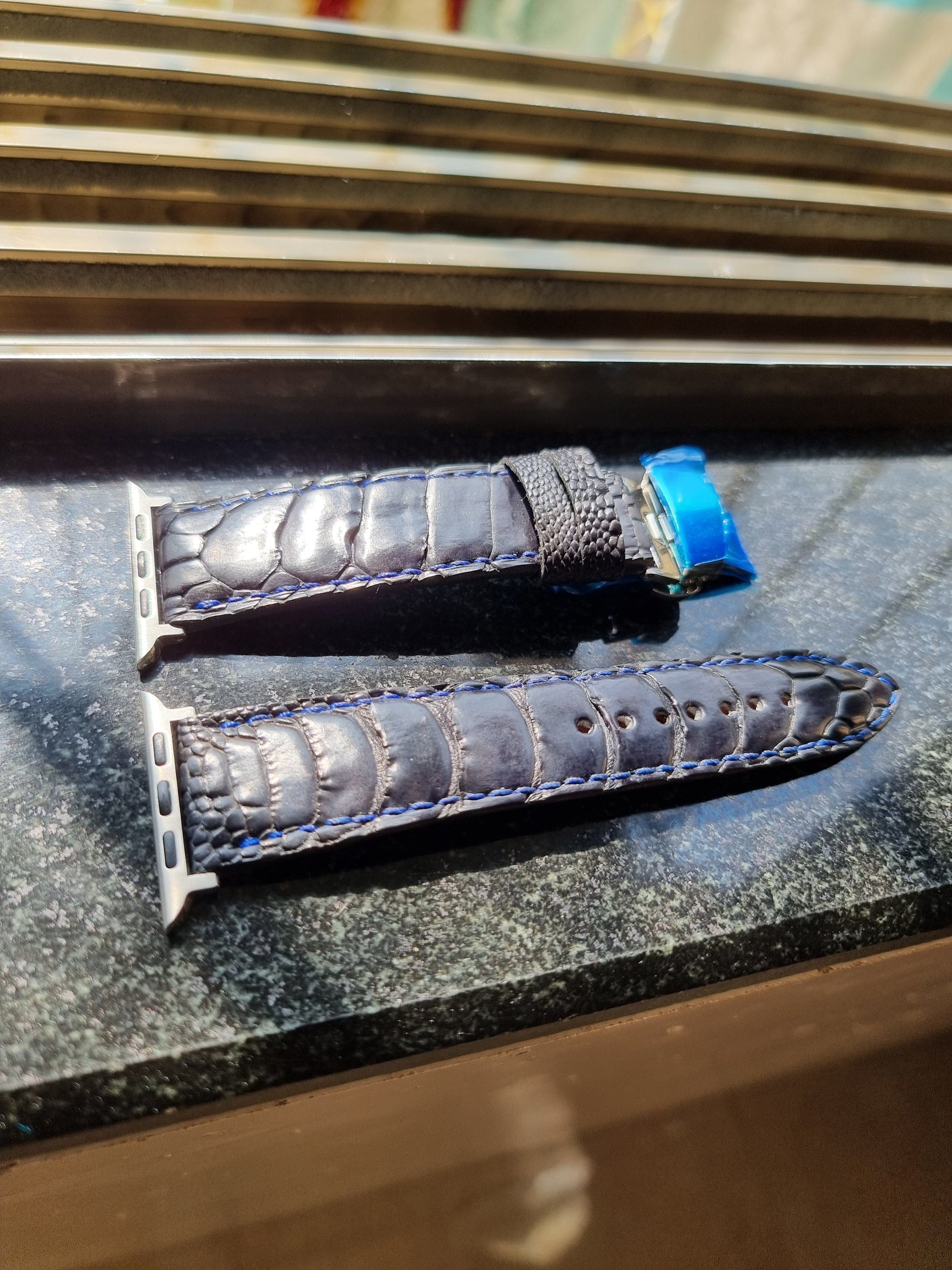 Indianleathercraft Watch Bands Handmade apple watch strap