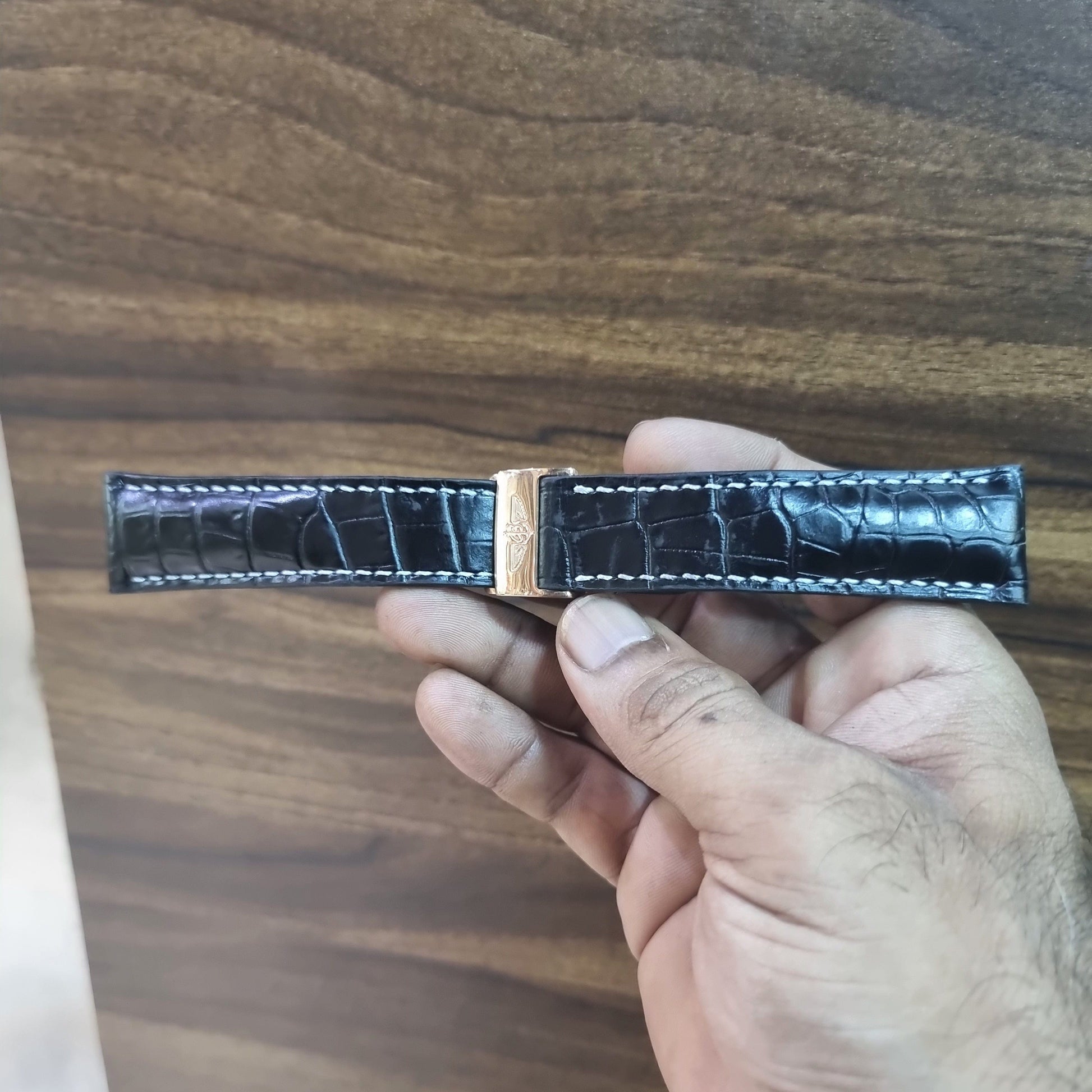 Indianleathercraft Watch Bands Handmade Breitling leather strap