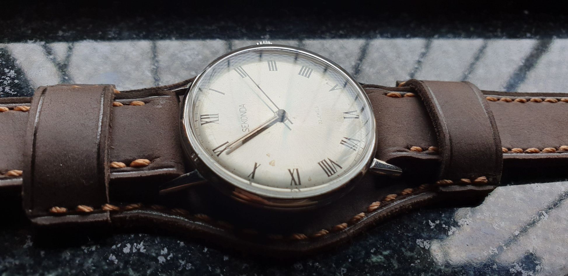 Indianleathercraft Watch Bands Handmade bund leather strap