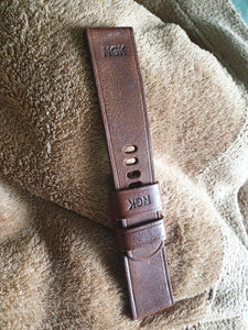 Indianleathercraft Watch Bands Handmade diesel watch leather strap