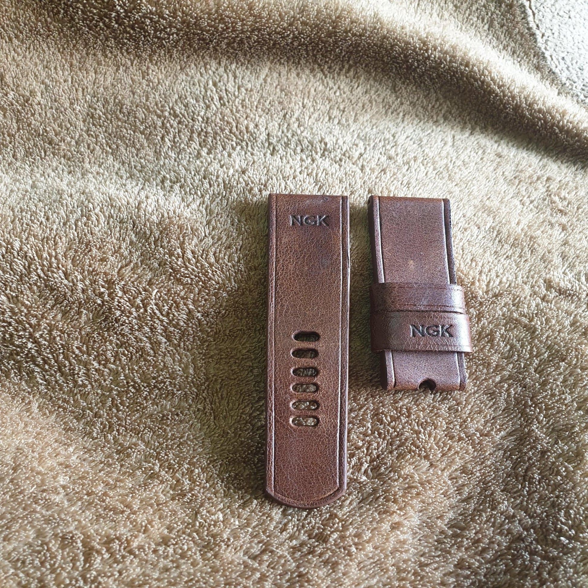 Indianleathercraft Watch Bands Handmade diesel watch leather strap
