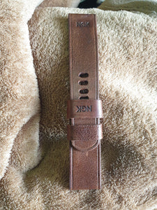 Indianleathercraft Watch Bands Handmade diesel watch leather strap