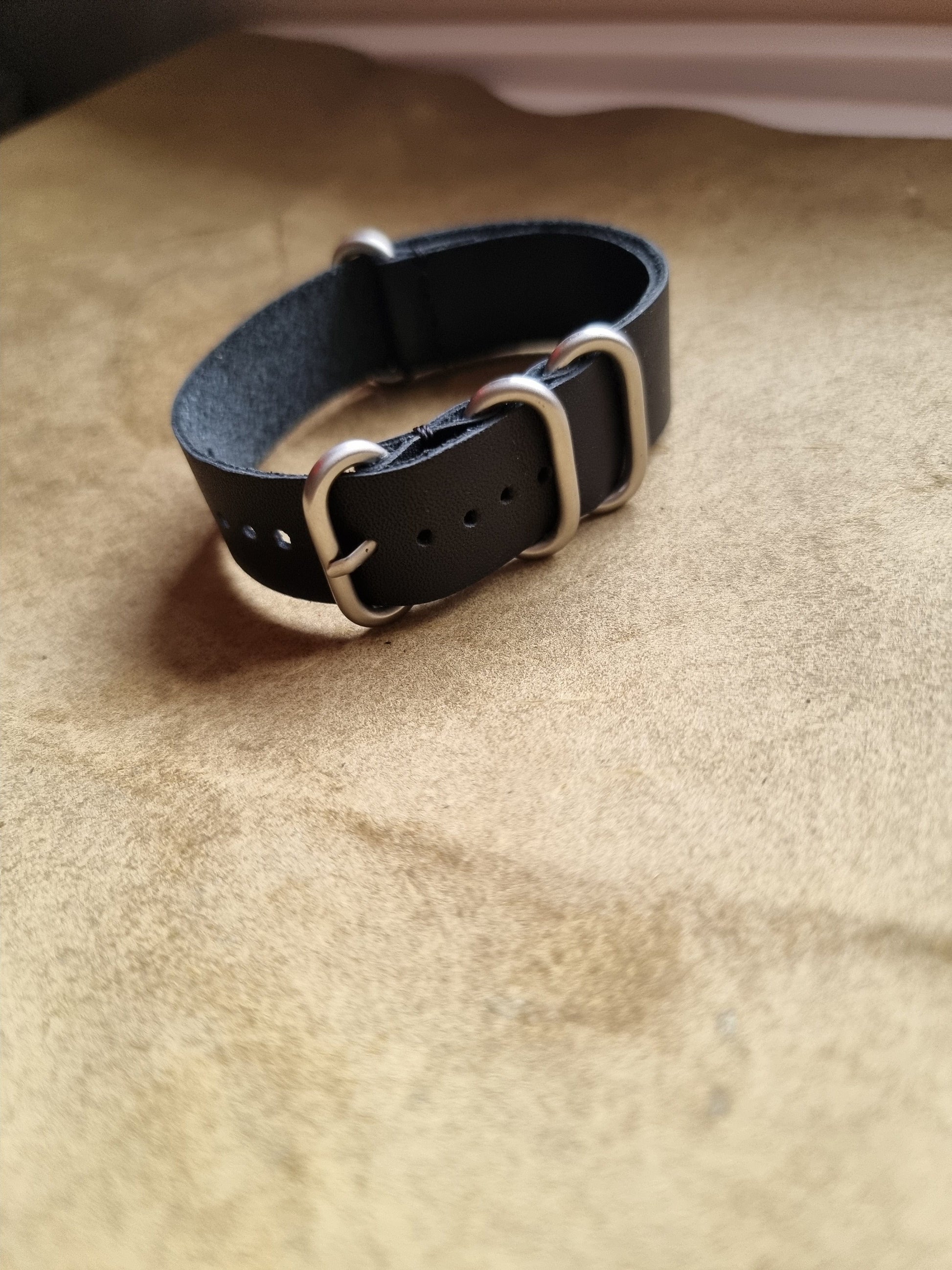 Indianleathercraft Watch Bands Handmade nato leather strap