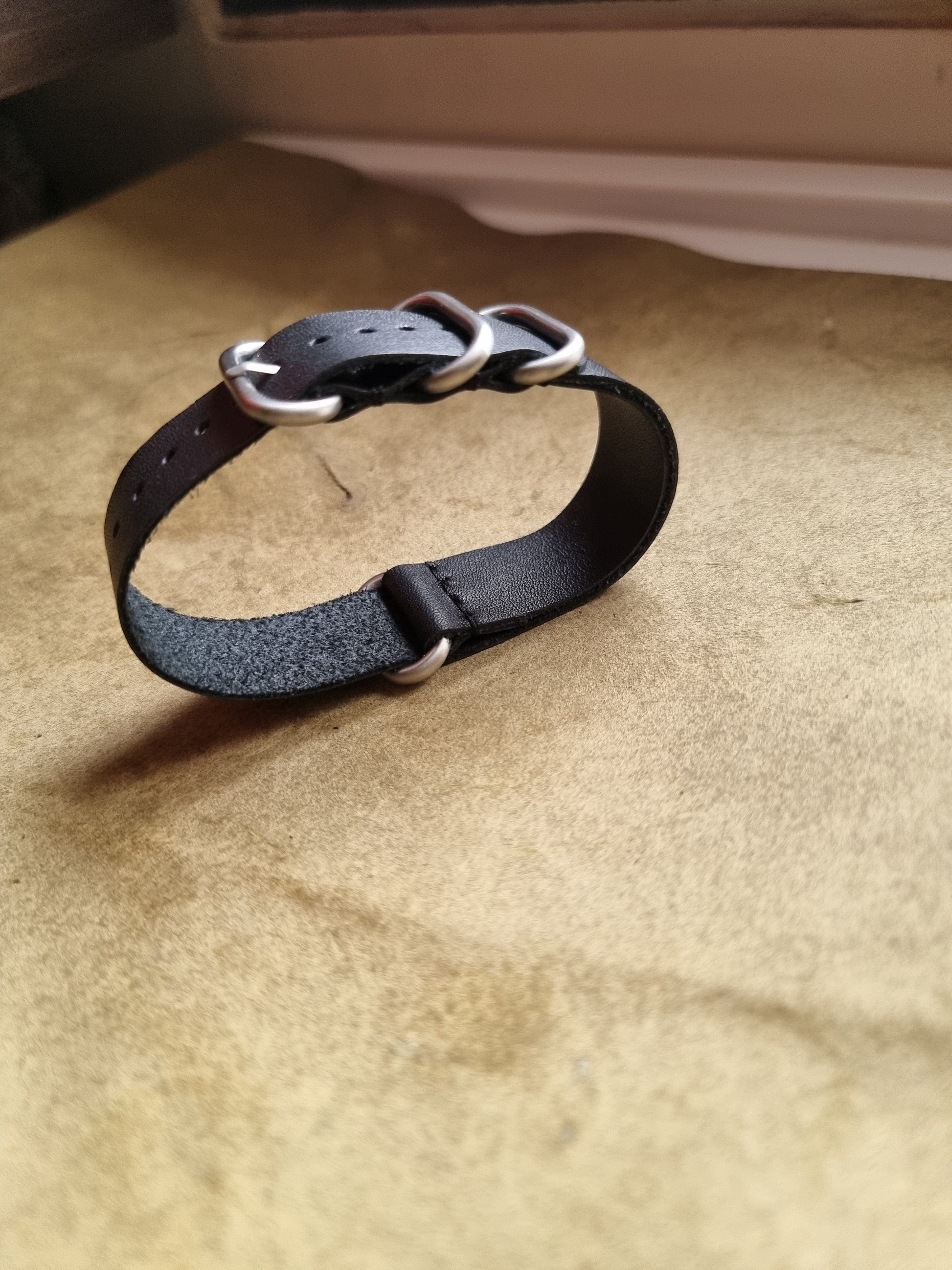 Indianleathercraft Watch Bands Handmade nato leather strap