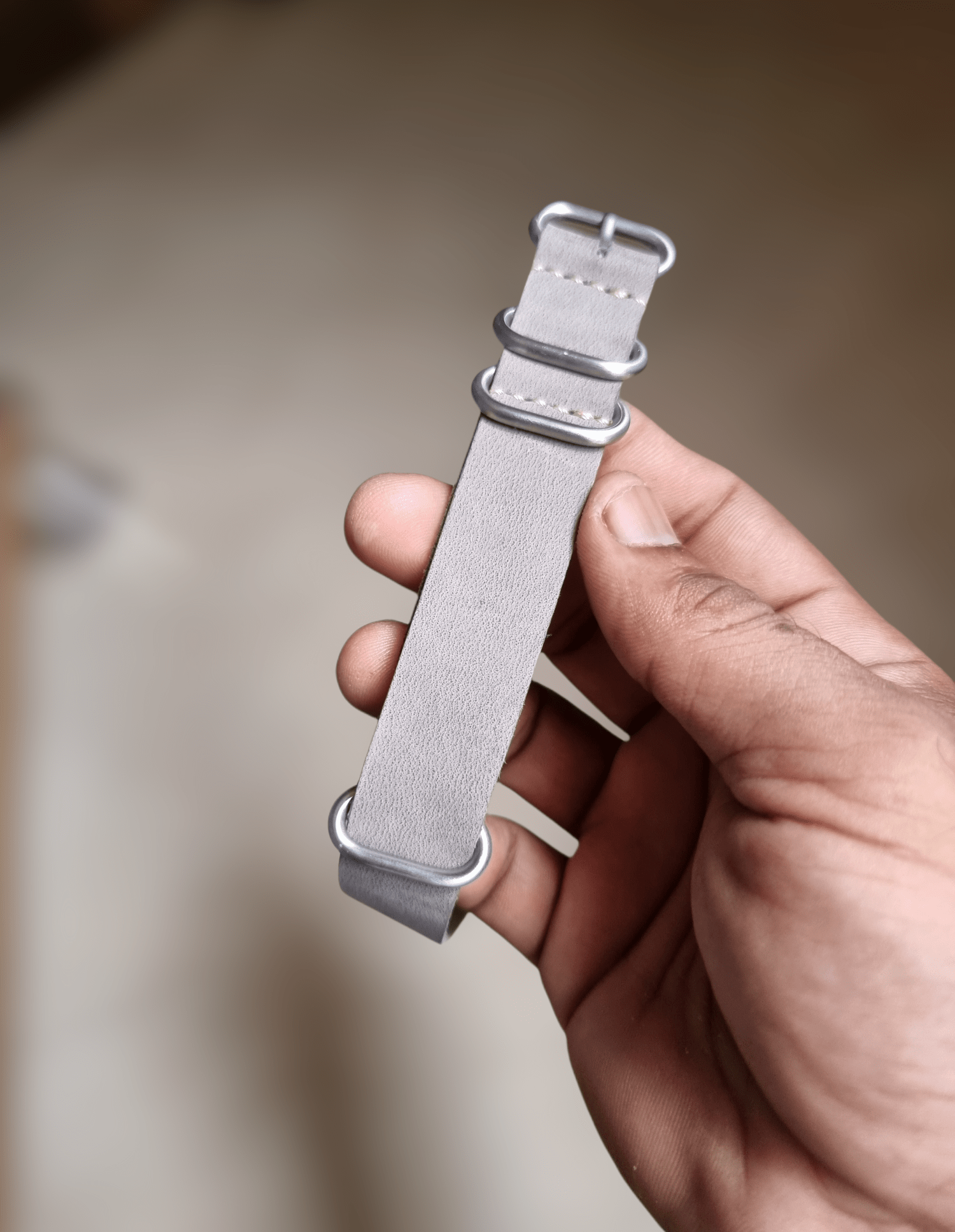 Indianleathercraft Watch Bands Handmade nato leather strap
