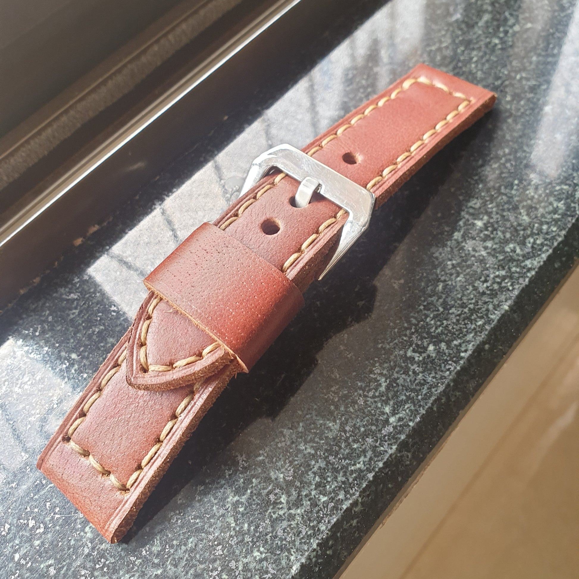 Indianleathercraft Watch Bands Handmade panerai leather strap