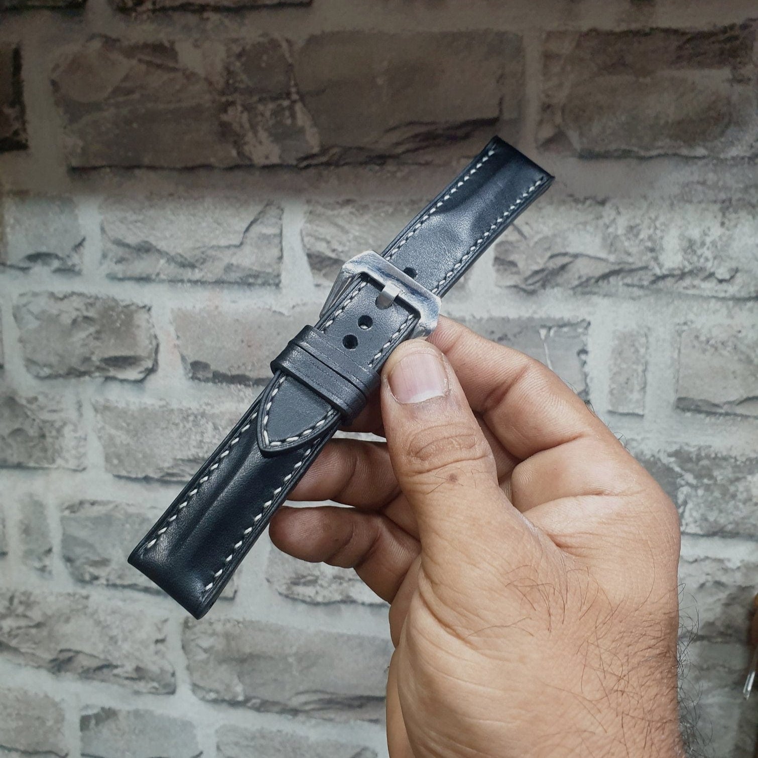 Indianleathercraft Watch Bands Handmade panerai leather strap