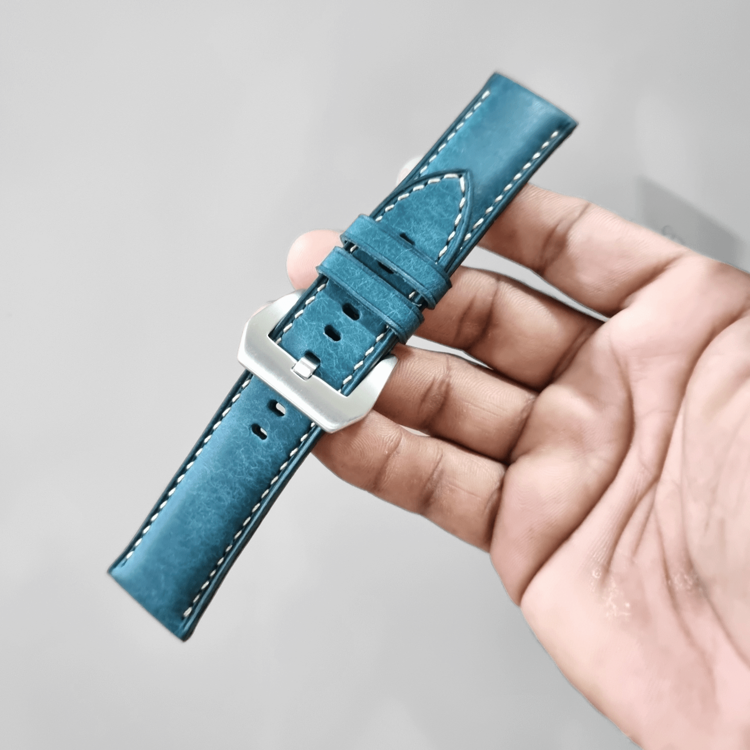 Indianleathercraft Watch Bands Italian leather straps for panerai