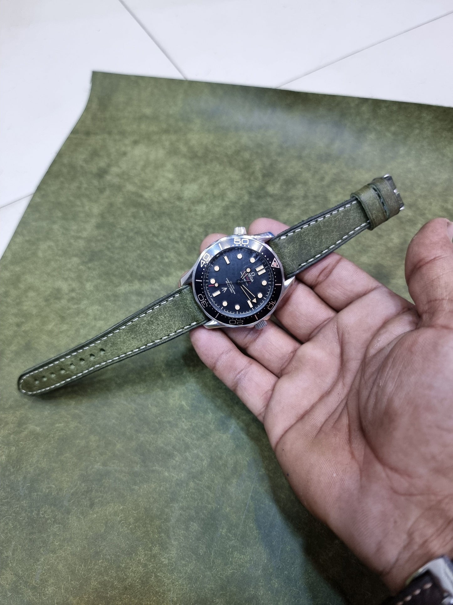 Indianleathercraft Watch Bands Italian pueblo leather strap