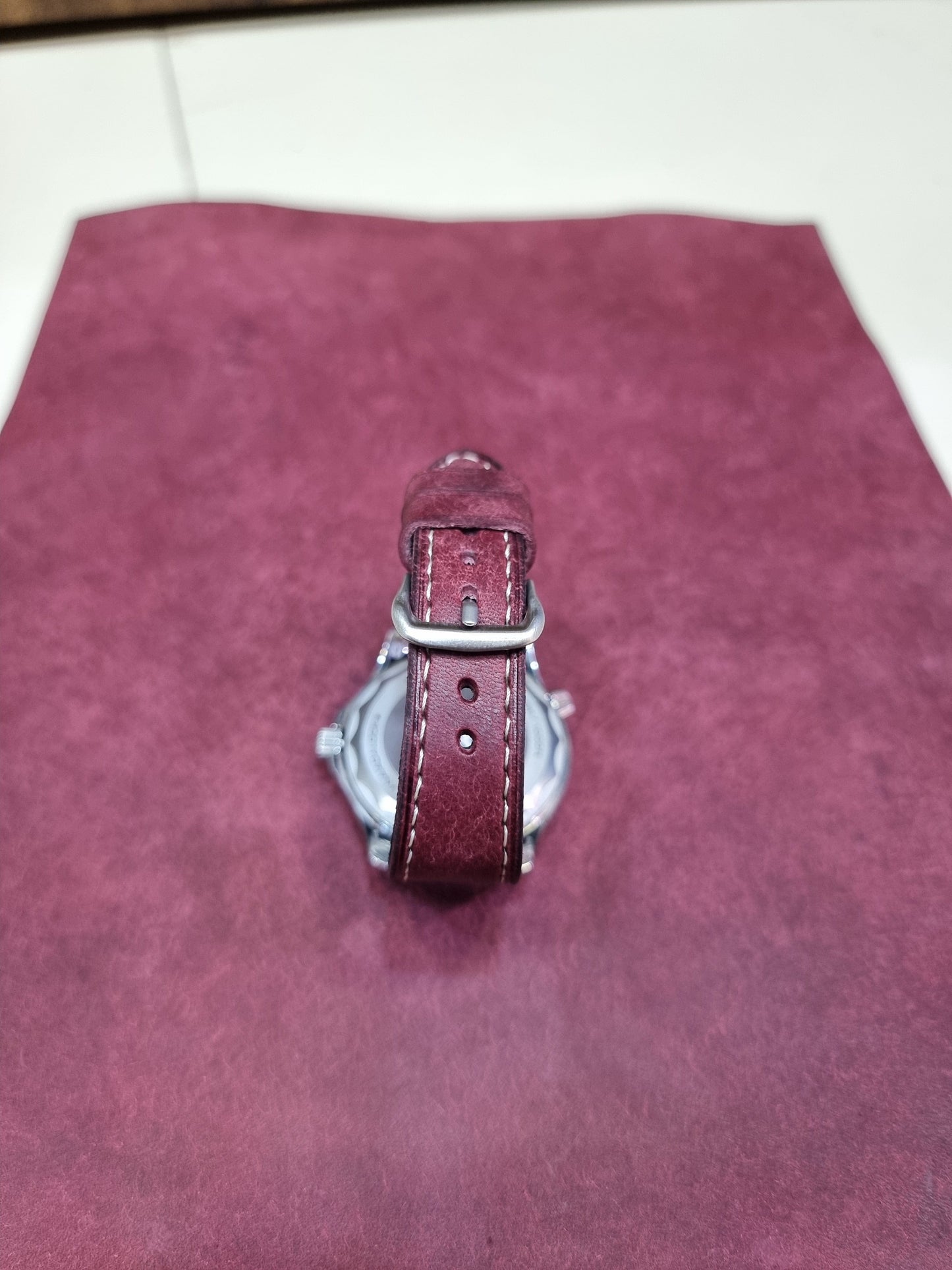 Indianleathercraft Watch Bands Italian pueblo leather strap