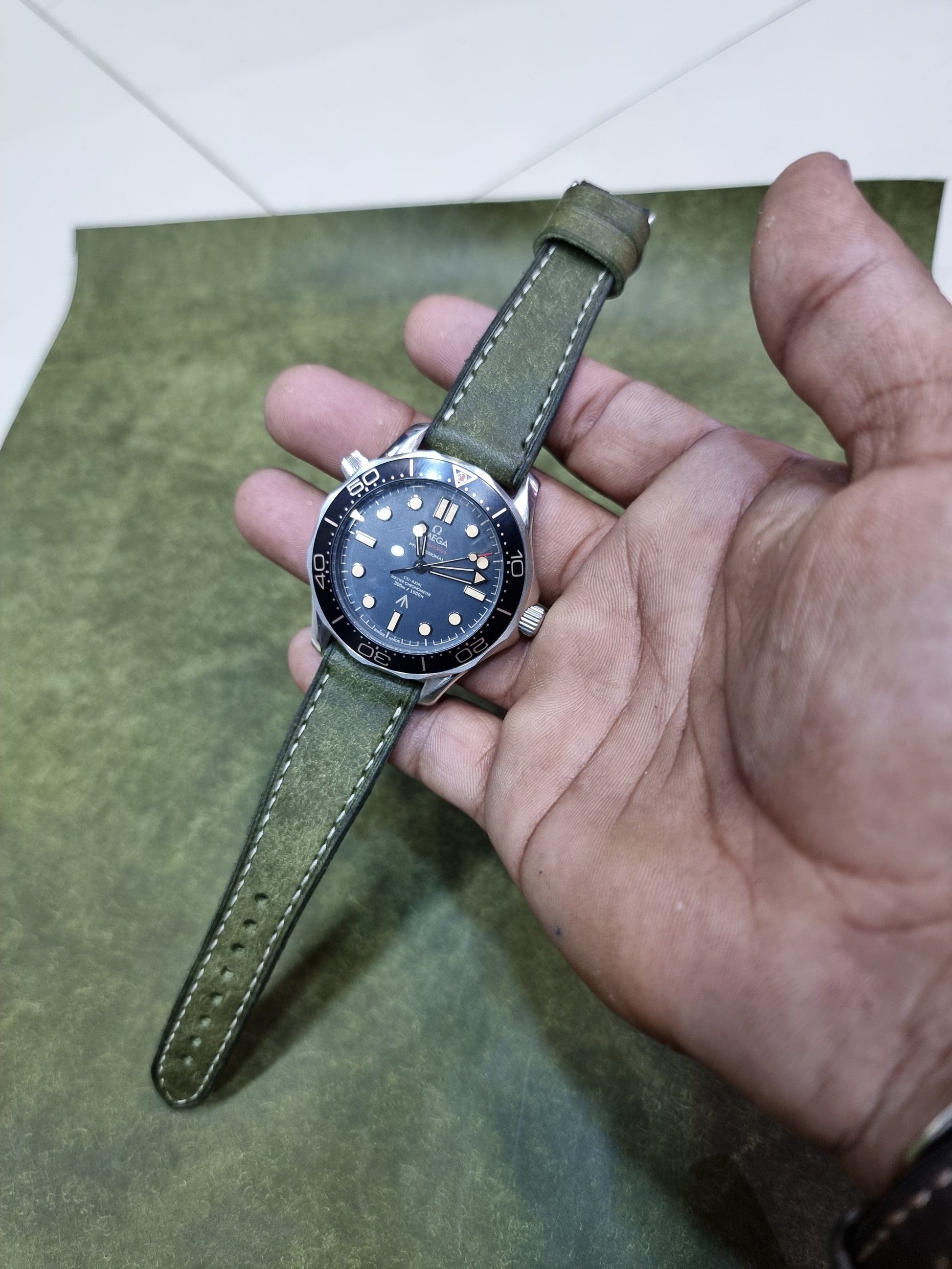 Indianleathercraft Watch Bands Italian pueblo leather strap