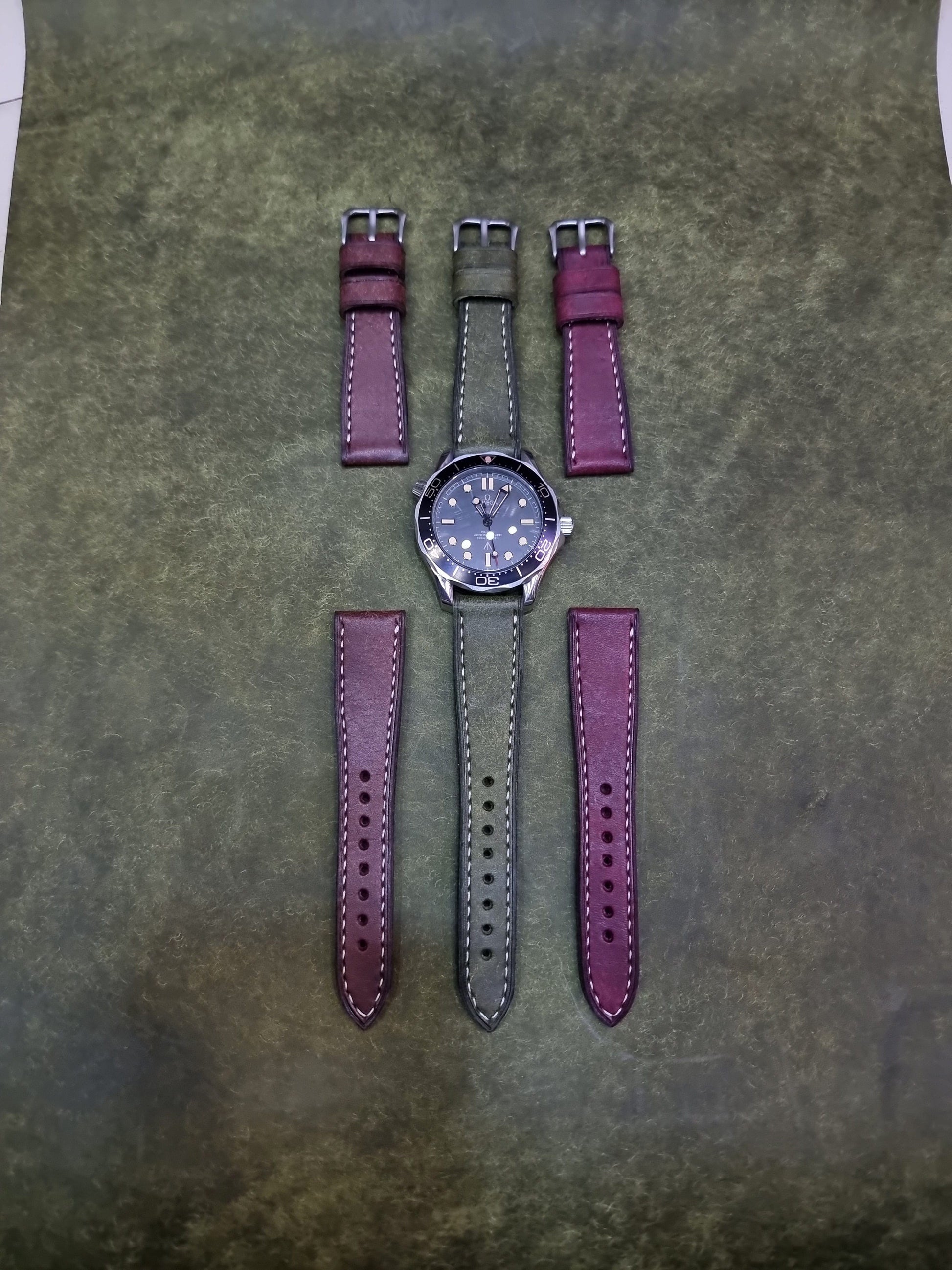 Indianleathercraft Watch Bands Italian pueblo leather strap
